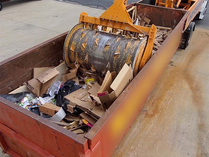 Indy Crusher Dumpster Smashing